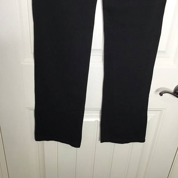 Betabrand Straight-Leg Classic Dress Pant Yoga Pants in Black. - Picture 5 of 9